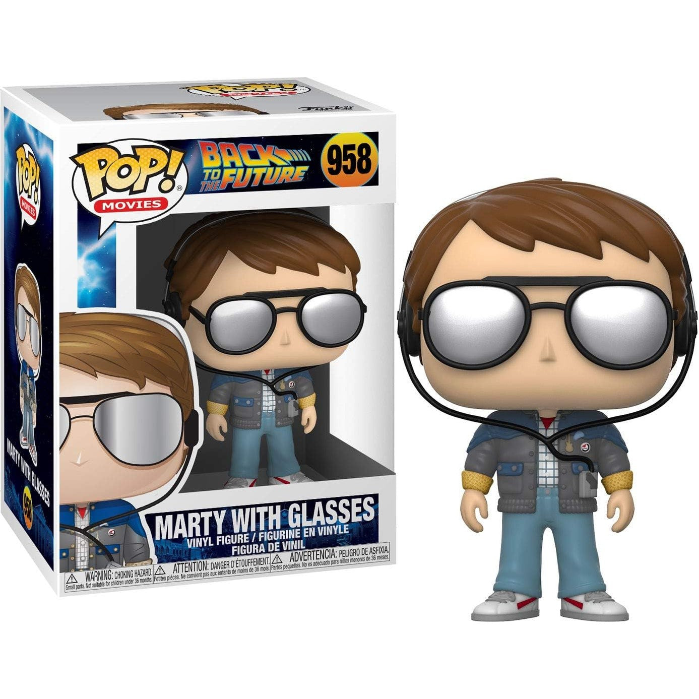 Funko Back to The Future - Marty McFly with Glasses