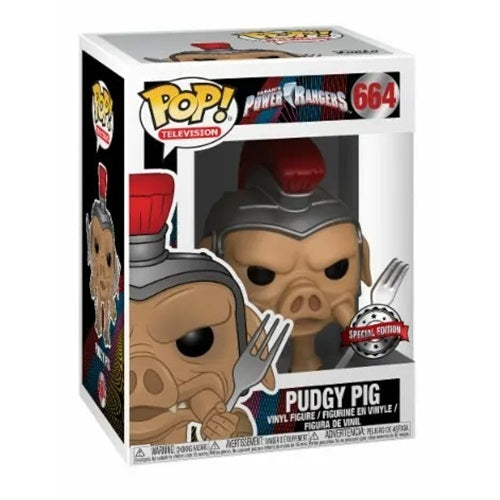 Funko POP - Movies - Power Rangers - 664 - Pudgy Pig - Special Edition