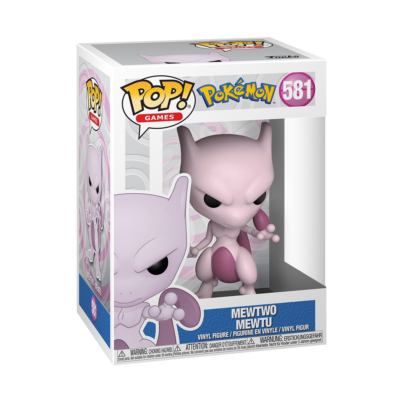 Funko POP - Games - Pokemon - 581 - Mewtu