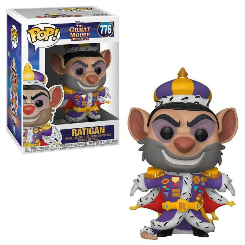 Funko POP - Disney - Basil, der große Mäusedetektiv - 776 - Ratigan