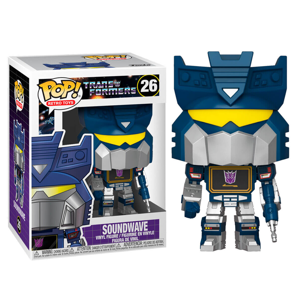 Funko POP - Movies - Transformers - 26 - Soundwave