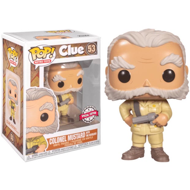 Funko POP - Games - Cluedo - 53 - Colonel Mustard