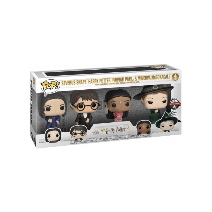 Funko POP - Packung mit 4 - Movies - Harry Potter - Yule