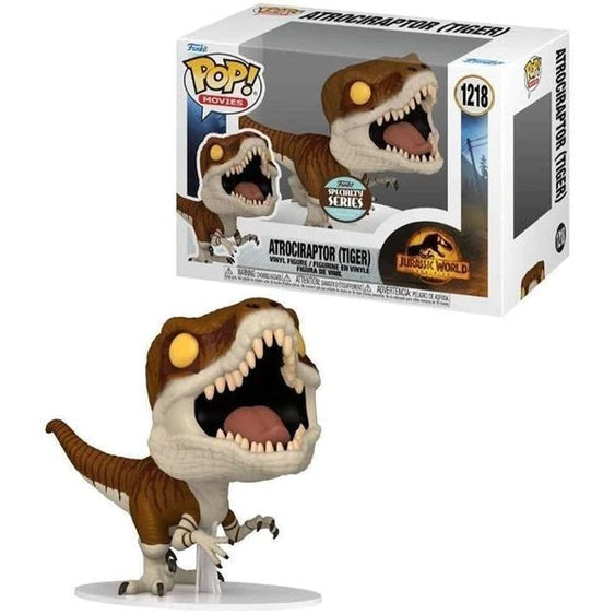 Funko POP - Movies - Jurassic World - 1218 - Atrociraptor (Tiger) - Limited Edition Exclusive