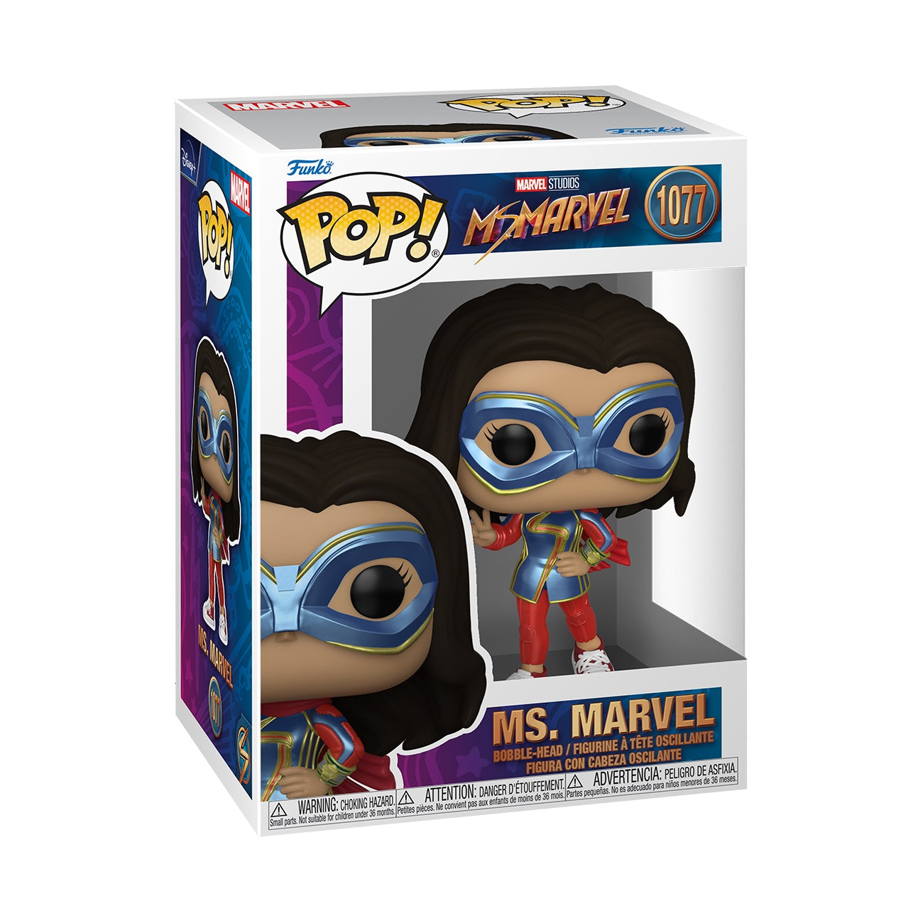 Funko POP - Marvel - Miss Marvel - 1077 - Ms. Marvel
