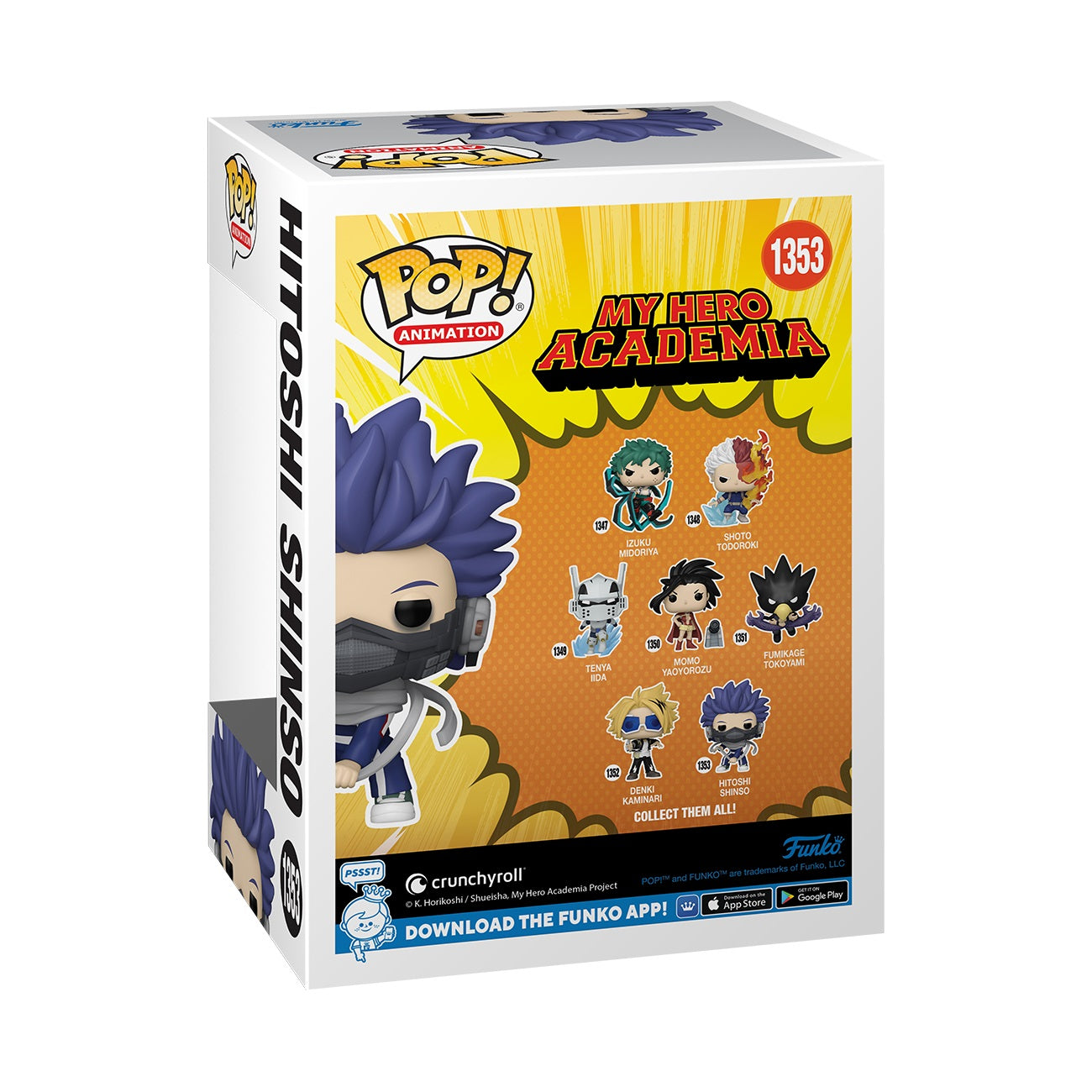 Funko POP - Animation - My Hero Academia - 1353 - Hitoshi Shinso