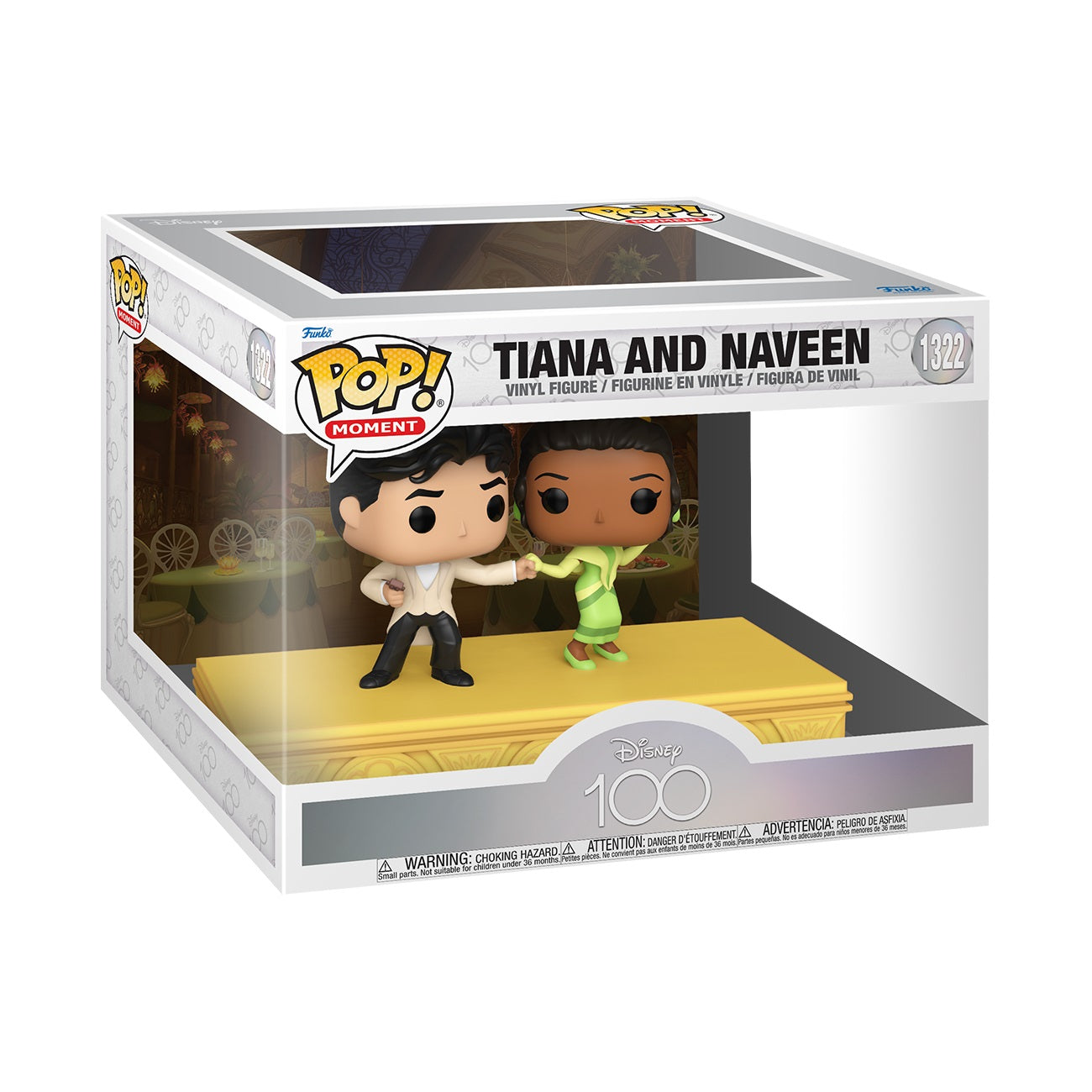 Funko POP - Disney - Küss den Frosch - 1322 - Tiana & Naveen