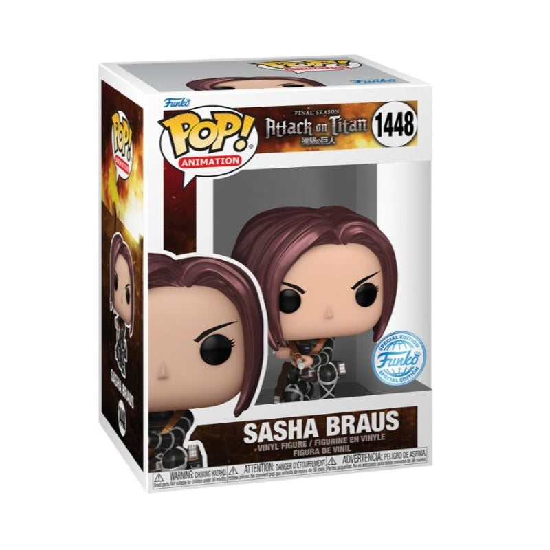 Funko POP - Animation - Attack on Titan - 1448 - Sasha Braus - Special Edition