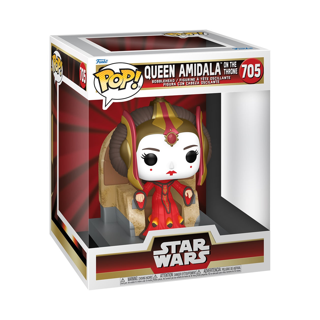 Funko POP - Movies - Star Wars - 705 - Amidala auf dem Thron