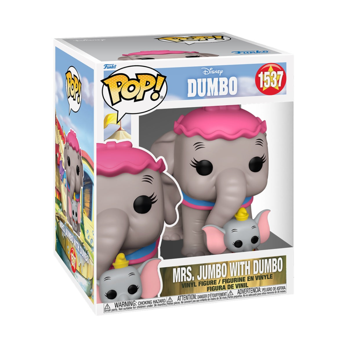 Funko POP - Disney - Dumbo - 1537 - Mrs Jumbo & Dumbo
