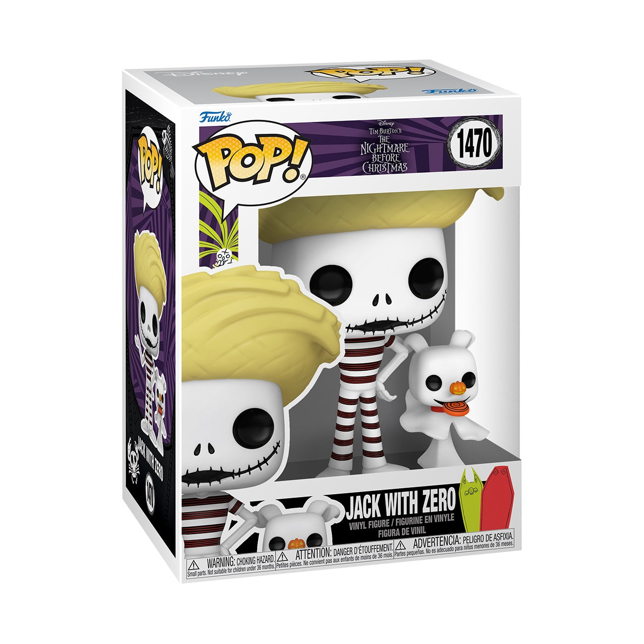 Funko POP - Disney - Der Albtraum vor Weihnachten - 1470 - Jack Skellington