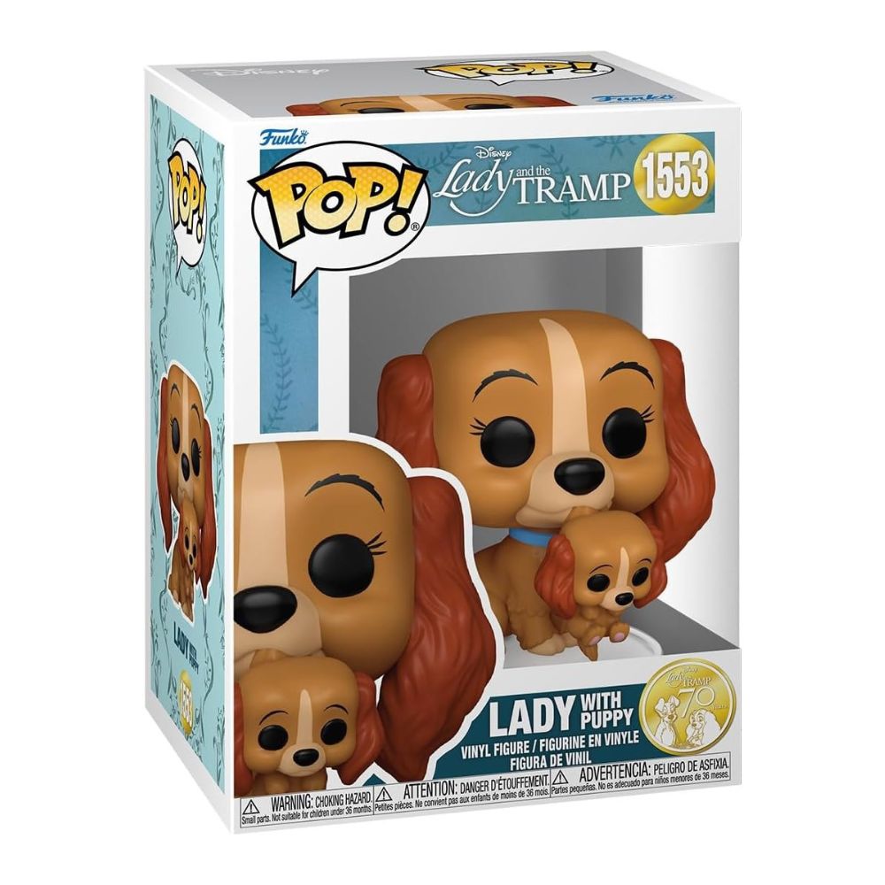 Funko POP - Disney - Susi und Strolch - 1553 - Susi & Welpe