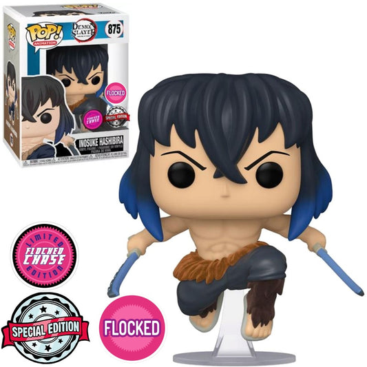 Funko POP - Chase - Animation - Demon Slayer - 875 - Chase - Special Edition - Inosuke Hashibira