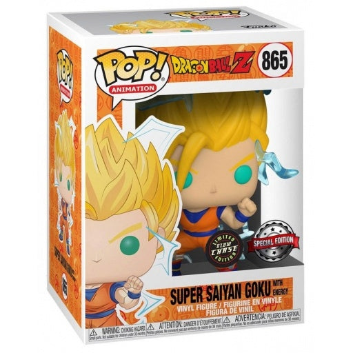 Funko POP - Chase - Animation - Dragon Ball - 865 - SSJ2 - Chase Special Edition - Son Goku