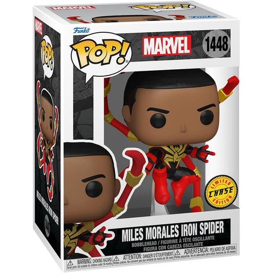 Funko POP - Marvel - Spider-Man - Iron Spider 1448 - Chase - Miles Morales