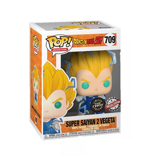 Funko POP - Chase - Animation - Dragon Ball - 709 - Chase - Special Edition - Vegeta