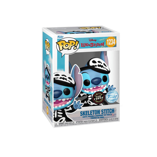 Funko POP - Chase - Disney - Lilo & Stitch - 1234 - Special Edition Glow Chase - Stitch
