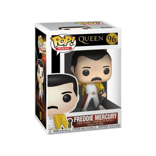 Funko POP - Rocks - Queen - 96 - Freddie Mercury Wembley 1986