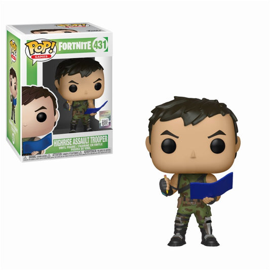 Funko POP - Games - Fortnite - 431 - Highrise Assault Trooper