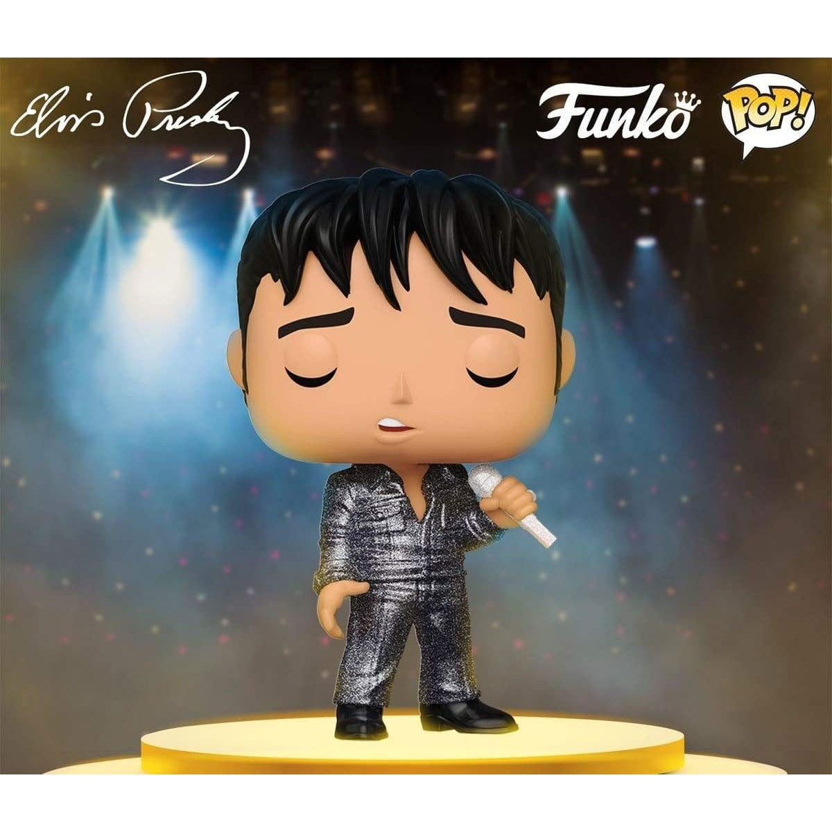 Funko POP - Rocks - Elvis Presley - 188 - 68 Comeback Special
