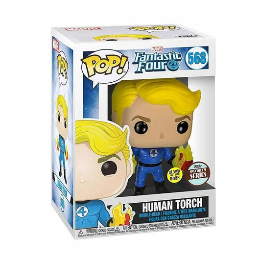 Funko POP - Marvel - Fantastic 4 - 568 - Die Fackel - Special Edition