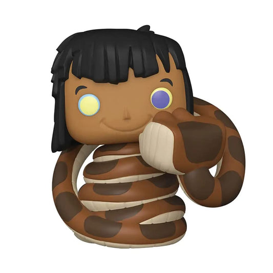 Funko POP - Disney - Das Dschungelbuch - 987 - Mowgli with Kaa - Very Neko Exclusive