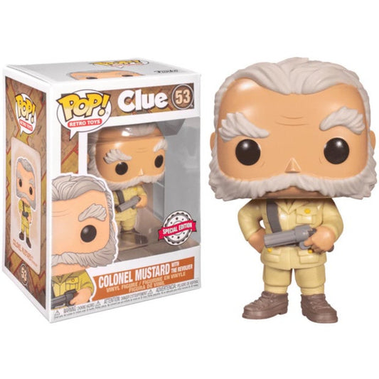 Funko POP - Games - Cluedo - 53 - Colonel Mustard