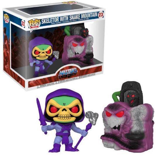 Funko POP - Animation - Masters of the Universe - 23 - Snake Mountain & Skeletor