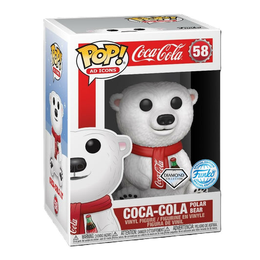 Funko POP - Icons - Coca cola - 58 - Polar Bear