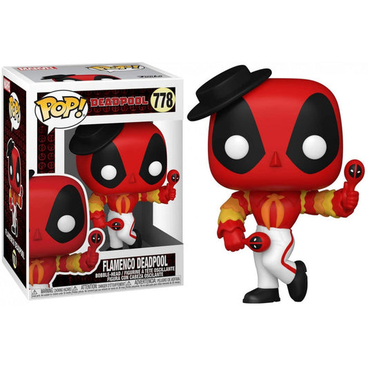 Funko POP - Marvel - Deadpool - 778 - Flamenco Deadpool