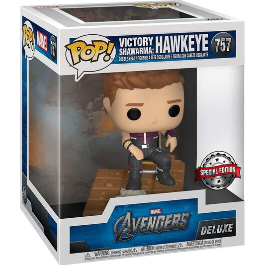 Funko POP - Marvel - Avengers - 757 - Victory Shawarma - Special Edition - Hawkeye