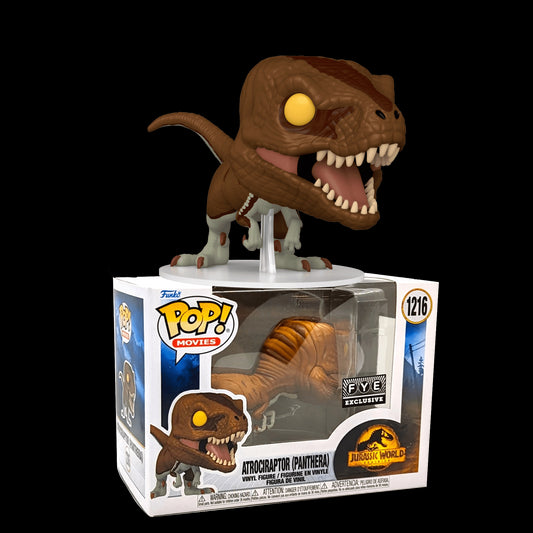 Funko POP - Movies - Jurassic World - 1216 - Atrociraptor (Panthera) - FYE Exclusive
