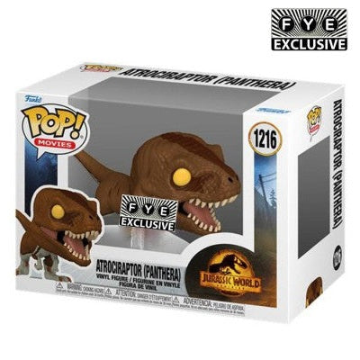 Funko POP - Movies - Jurassic World - 1216 - Atrociraptor (Panthera) - FYE Exclusive