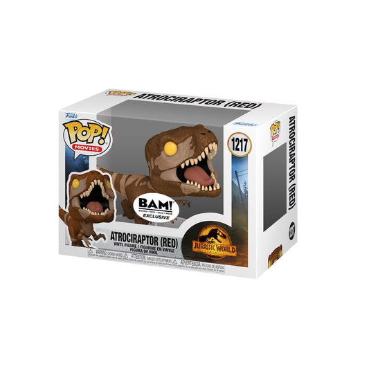 Funko POP - Movies - Jurassic World - 1217 - Atrociraptor (Red) - BAM Exclusive Edition