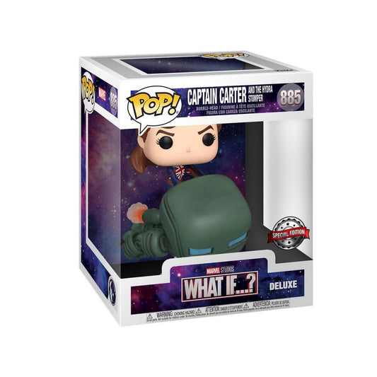 Funko POP - Marvel - What If - 885 - Special Edition - Captain Carter