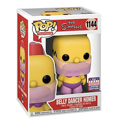Funko POP - Television - The Simpsons - 1144 - Belly Dancer Homer - 2021 Summer Convention Limited Edition