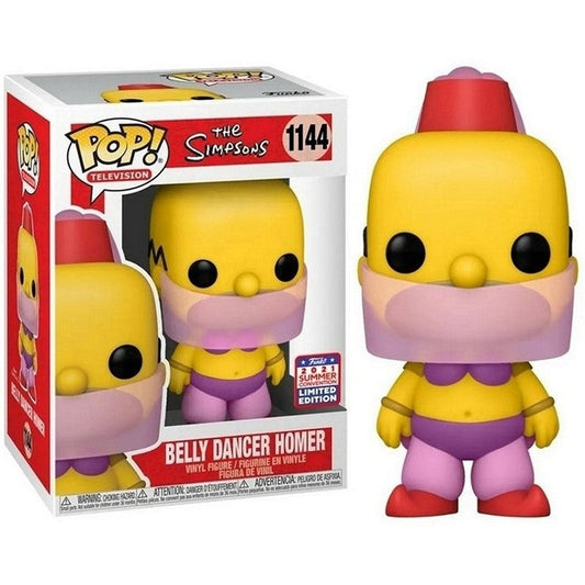 Funko POP - Television - The Simpsons - 1144 - Belly Dancer Homer - 2021 Summer Convention Limited Edition