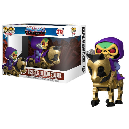Funko POP - Animation - Masters of the Universe - 278 - Skeletor w/Night Stalker