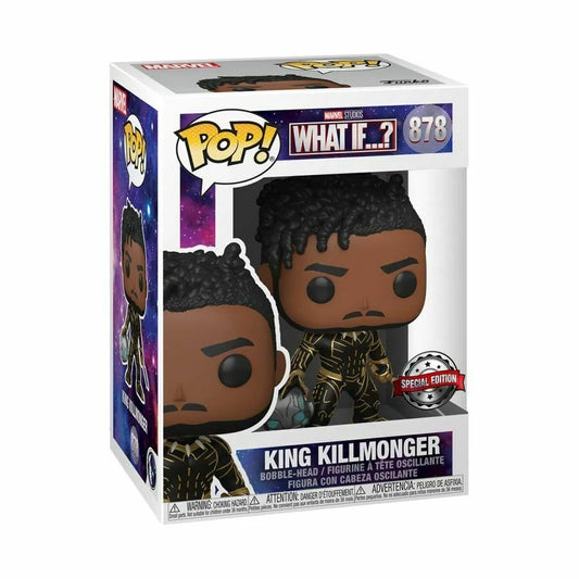 Funko POP - Marvel - What If - 878 - King Killmonger - Special Edition