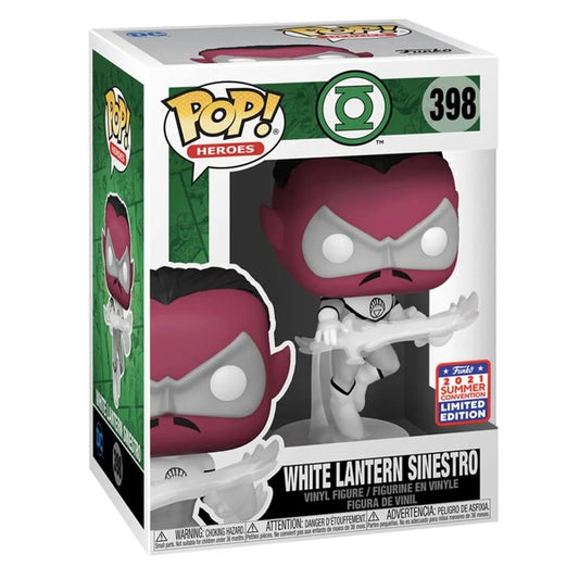 Funko POP - DC Comics - Green Lantern - 398 - White Lantern Sinestro - Special Edition