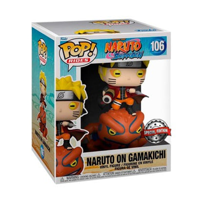 Funko POP - Animation - Naruto - 106 - Naruto on Gamakichi - Special Edition