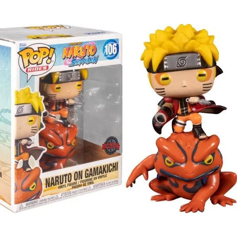 Funko POP - Animation - Naruto - 106 - Naruto on Gamakichi - Special Edition
