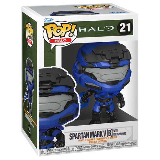 Funko POP - Games - Halo - #21 - Mark V w/Energy Sword