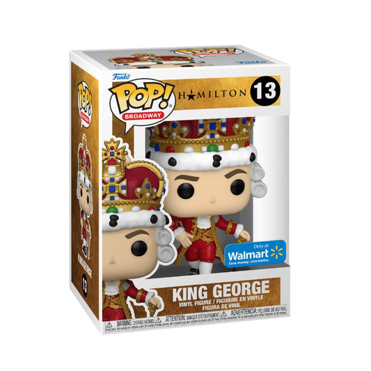 Funko POP - Hamilton - 13 - King George - Special Edition