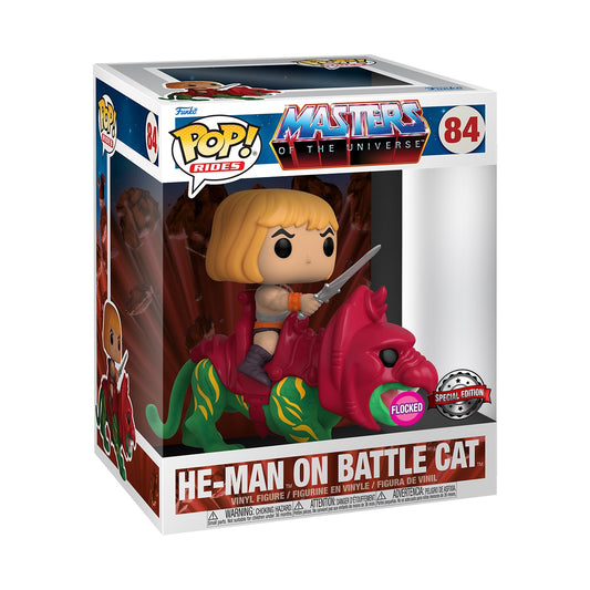 Funko POP - Animation - Masters of the Universe - 84 - He-Man on Battle Cat