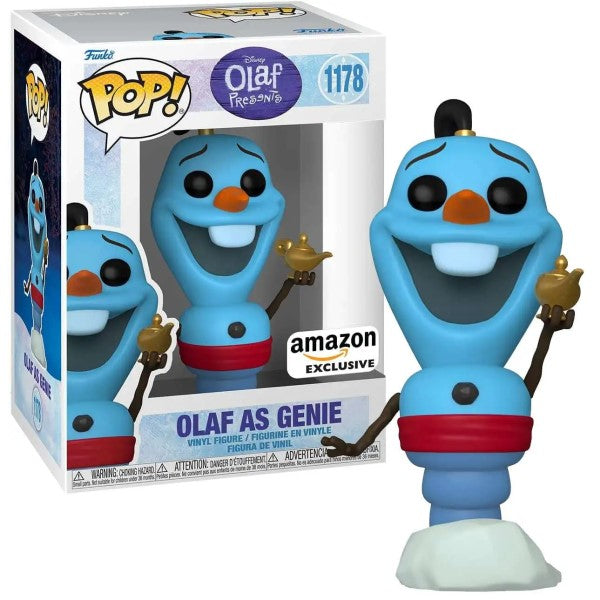 Funko POP - Disney - Frozen - 1178 - Olaf as Genie - Amazon Exclusive