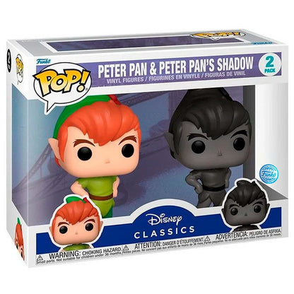 Funko POP - Disney - Peter Pan - Peter & Shadow - 2 Pack - Exclusive