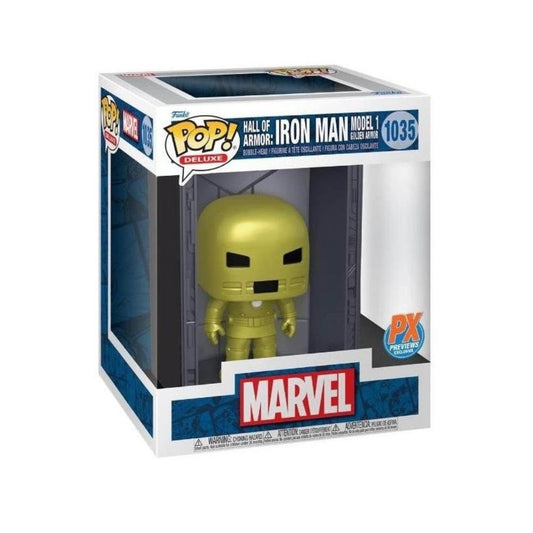 Funko POP - Marvel - Iron Man - 1035 - Hall of Armor : MDL1