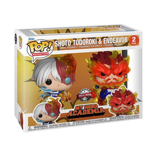 Funko POP - Animation - My Hero Academia - Shoto & Endeavor