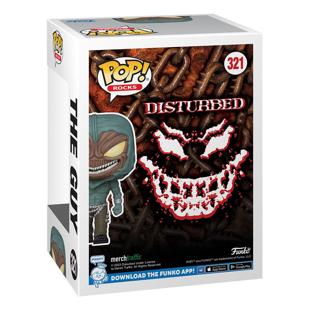 Funko POP - Rocks - Disturbed - 321 - The Guy